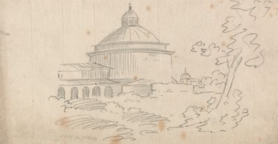 Ariccia door John Robert Cozens