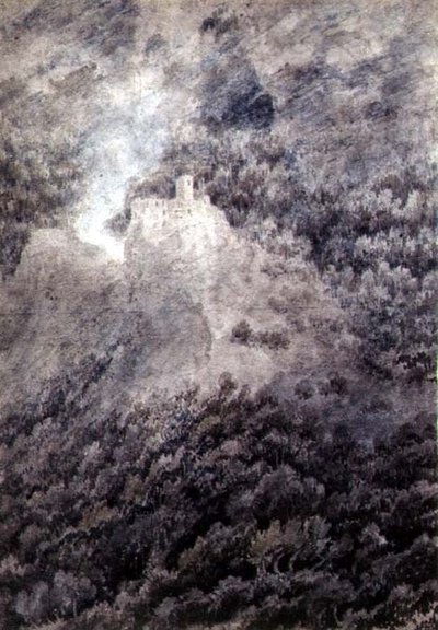 Tussen Bolzano en Trent door John Robert Cozens