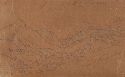 Bramans van de Mauriennes door John Robert Cozens