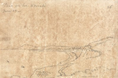 Fano aan de Adriatische Zee door John Robert Cozens
