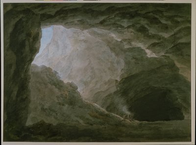 Grot in de Campagna door John Robert Cozens