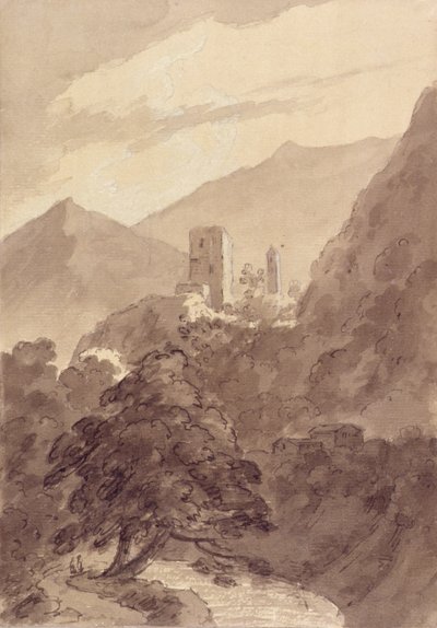 In de Grisons door John Robert Cozens