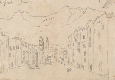 Innsbruck, 6 juni door John Robert Cozens