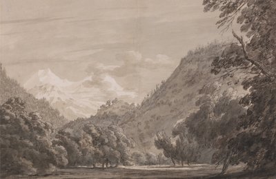 Interlaken door John Robert Cozens