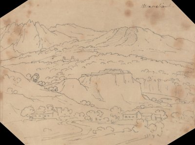 Monmeliant door John Robert Cozens