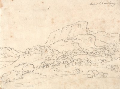 Omgeving Chamberg door John Robert Cozens