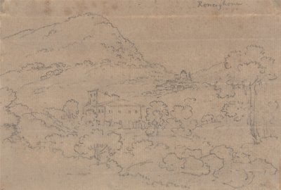 Ronciglione door John Robert Cozens