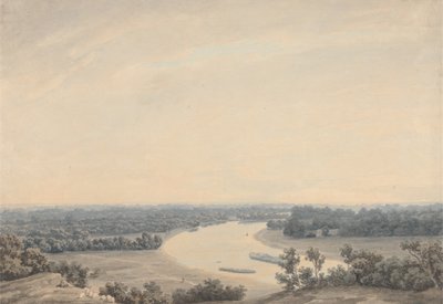 De Theems vanaf Richmond Hill kijkend naar het zuidwesten door John Robert Cozens