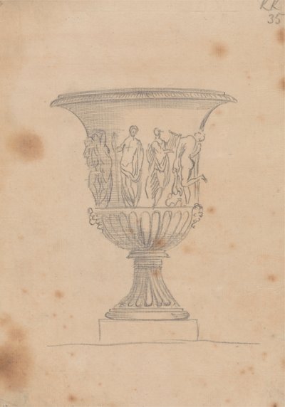 Urn door John Robert Cozens