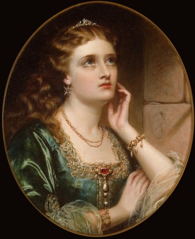 Florine door John Robert Dicksee