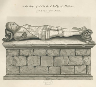 Audley Monumenten - "Audley Ridder" door John Robert Fernyhough