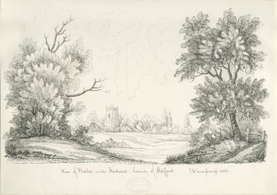 Barton under Needwood Dorp door John Robert Fernyhough