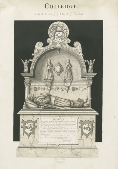 Colwich - Graf van Robert Wolseley door John Robert Fernyhough