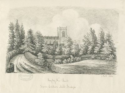 Rugeley Kerk door John Robert Fernyhough