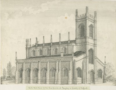 Rugeley Kerk door John Robert Fernyhough