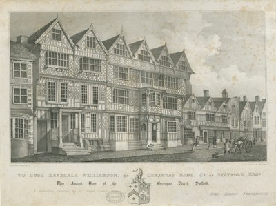 Stafford - Oude High House door John Robert Fernyhough