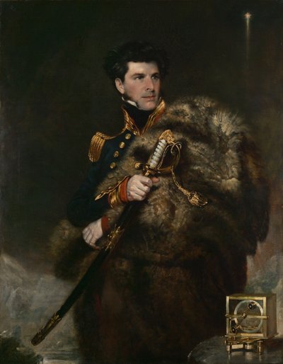 Commandant James Clark Ross (1800-1862) door John Robert Wildman