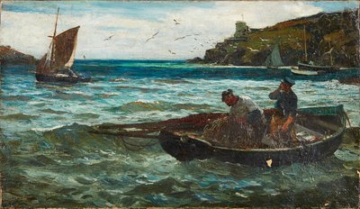 Vissersvolk door John Robertson Reid