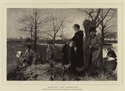Dakloos en Op Weg Naar Huis door John Robertson Reid