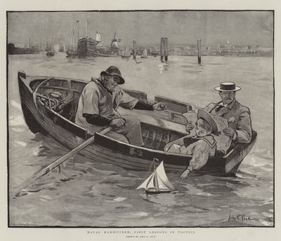 Marine manoeuvres, eerste lessen in tactiek door John Robertson Reid