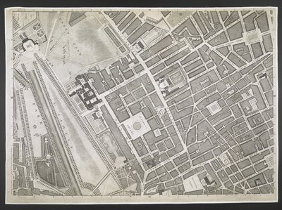 Plan van Londen, Piccadilly, St. James