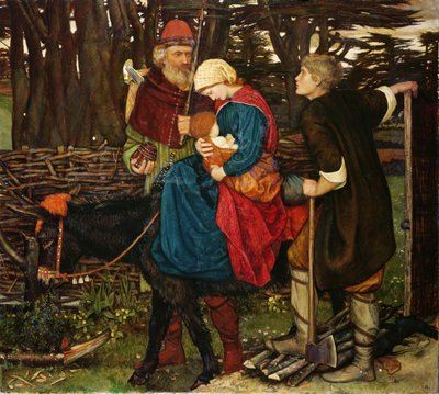 De Heilige Familie door John Roddam Spencer Stanhope