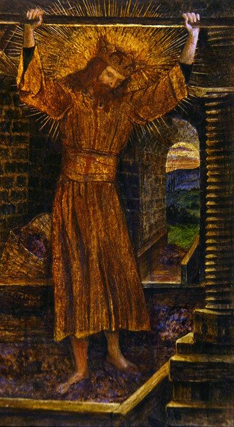 De wijnpers door John Roddam Spencer Stanhope