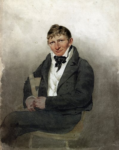 John Rubens Smith, zelfportret door John Rubens Smith