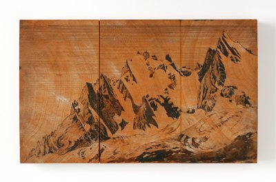 Aiguille Du Midi, Frankrijk door John Ruskin