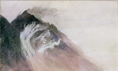 Chamonix, Mt Blanc door John Ruskin