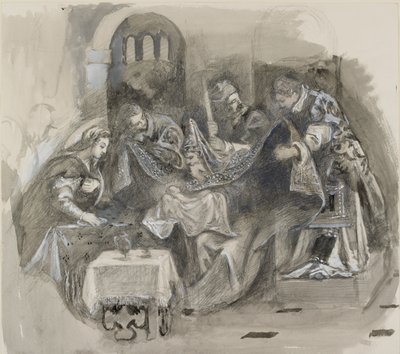 Tekening van Tintoretto