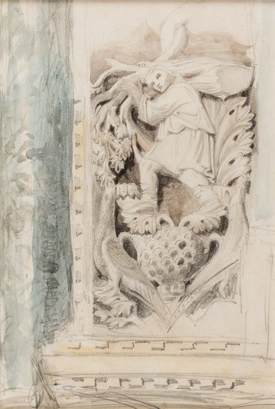 Eerste van de maand sculpturen, San Marco, Venetië door John Ruskin