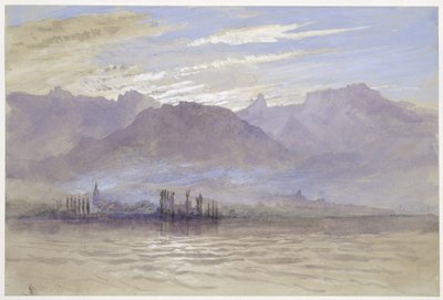 Ochtend in de lente, met noordoostenwind, in Vevey, mei - juni 1849 of 1 mei 1869 door John Ruskin