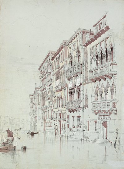 Het Palazzo Contarini-Fasan, Venetië, 6 - 16 mei 1841 door John Ruskin