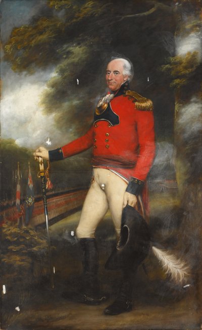 Luitenant-Kolonel Thomas Lloyd, Kolonel van de Leeds Vrijwilligers, 1801 door John Russell