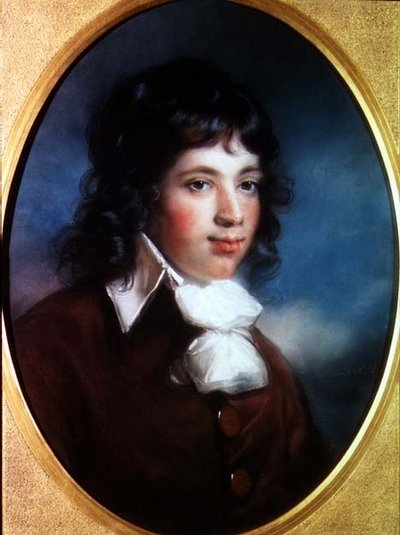Portret van Delignes Gregory van Harlaxton Manor door John Russell