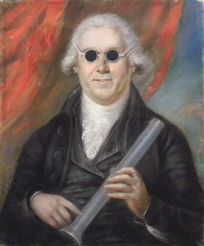 Portret van Mr Moyes M.D. door John Russell