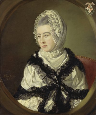Portret van een Dame door John Russell