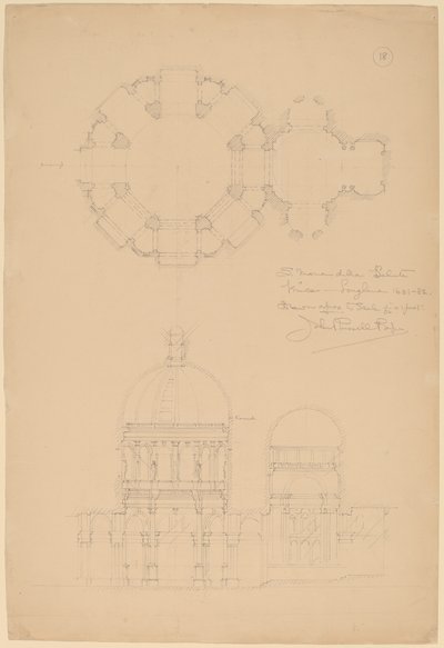 Sta. Maria della Salute, Venetië door John Russell Pope