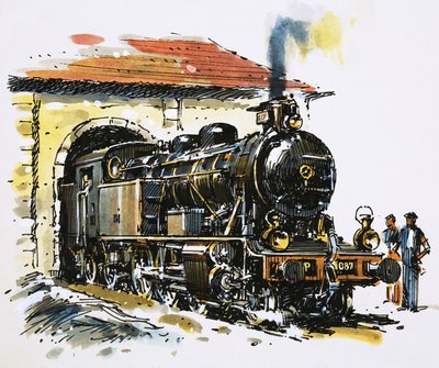 De wereld van snelheid en kracht: Een door Honschel gebouwde 2-6-4 tenderlocomotief uit 1929 door John S. Smith