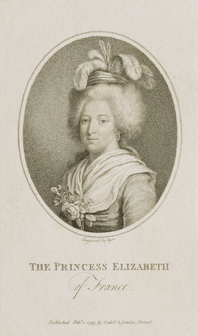 Prinses Elizabeth van Frankrijk door John Samuel Agar