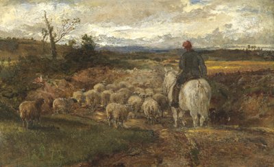 Een Laan in Sussex, 1872 door John Samuel Raven