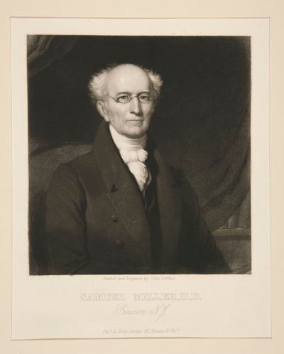 Samuel Miller, D.D. door John Sartain