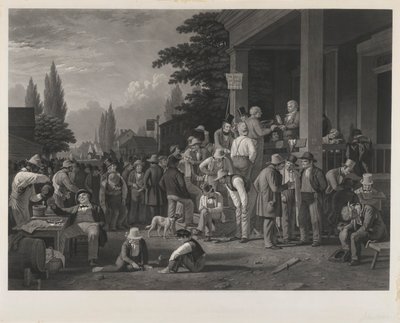 De graafschapsverkiezing door John Sartain