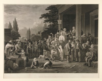 De graafschapsverkiezing door John Sartain