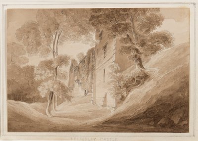 Helmsley Castle, Yorkshire, 25-27 oktober 1824 door John Scarlett Davis