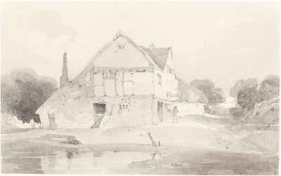 Een Huisje in Dorking in Surrey door John Sell Cotman