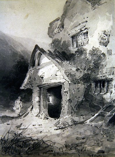 Een Verwoeste Portiek door John Sell Cotman