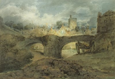 Brecknock, ca. 1801 door John Sell Cotman