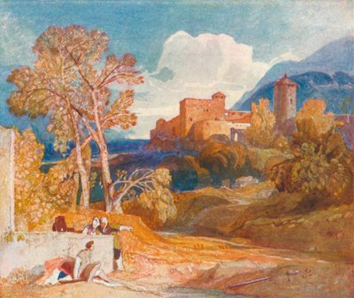 Klassiek Landschap, ca. 1832 door John Sell Cotman